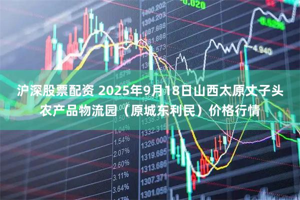 沪深股票配资 2025年9月18日山西太原丈子头农产品物流园（原城东利民）价格行情