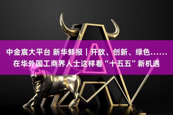 中金宸大平台 新华鲜报｜开放、创新、绿色……在华外国工商界人士这样看“十五五”新机遇